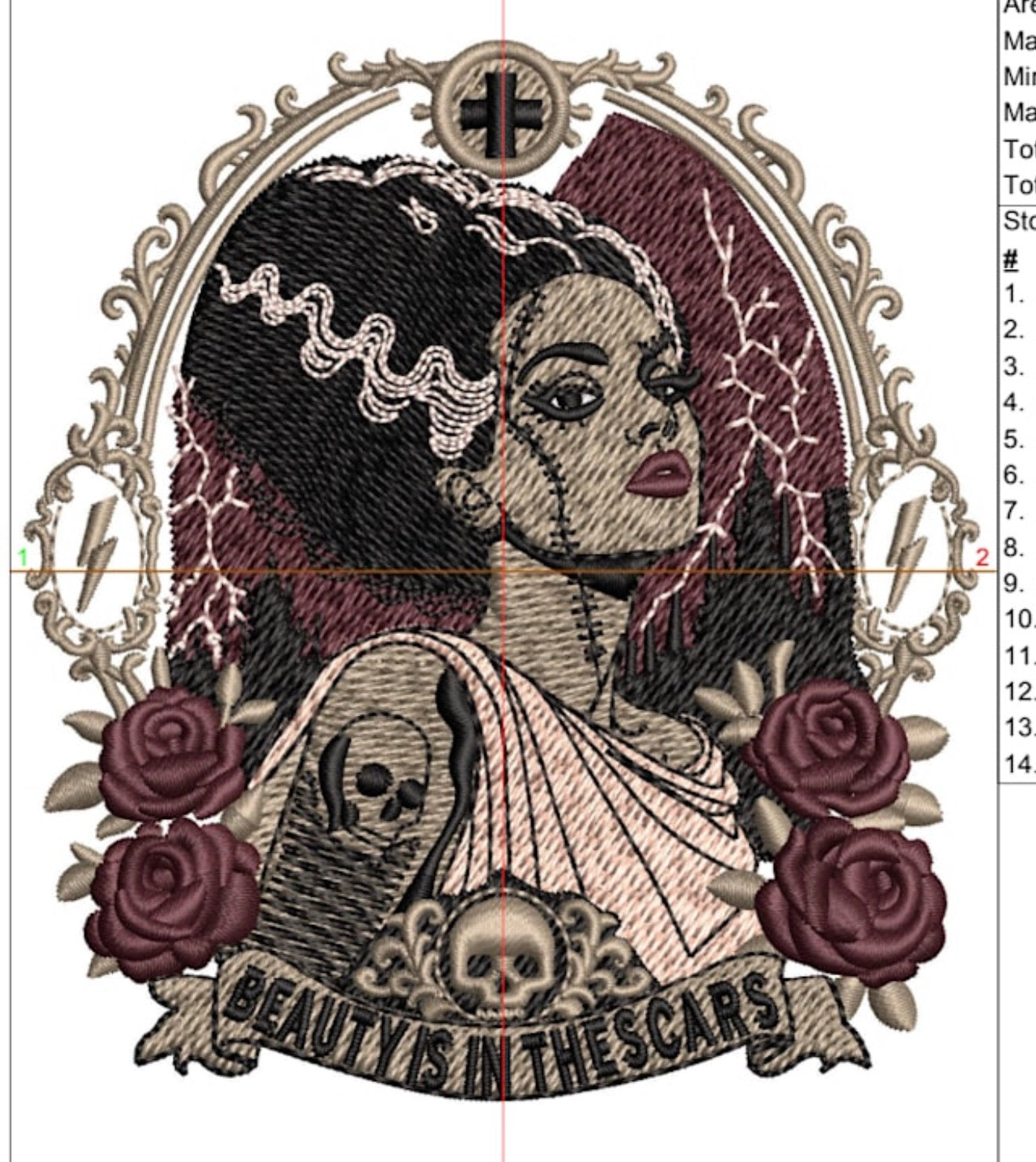 Bride of Frankenstein Portrait