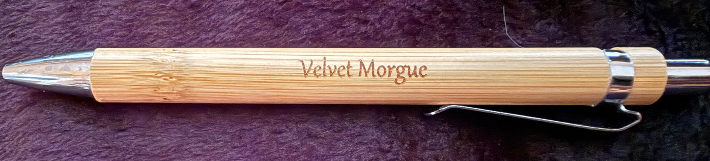 Velvet Morgue Bamboo Pen