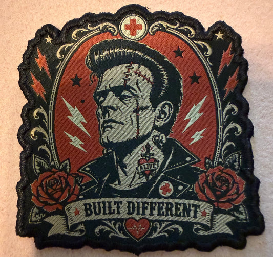 Frankenstein's Monster in a Rockabilly Pompadour