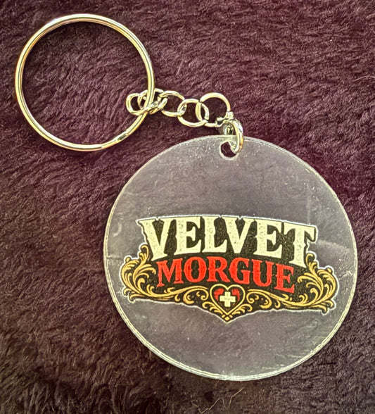Velvet Morgue Acrylic Keychain